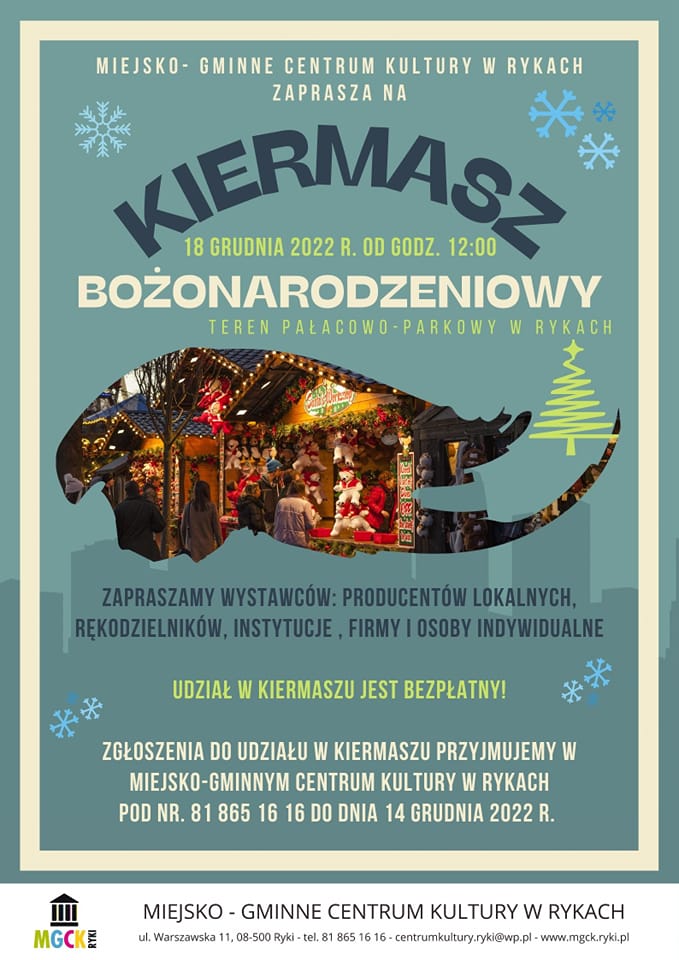kiermasz bozonarodzeniowy ryki