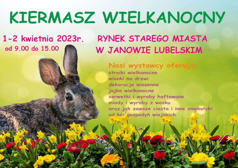 kiermasz wielkanocny janow lubelski