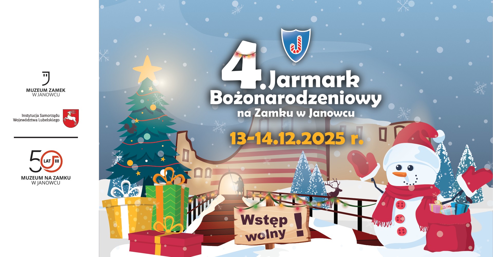 2025 12 12 14 Jarmark Bożonarodzeniowy na zamku w Janowcu