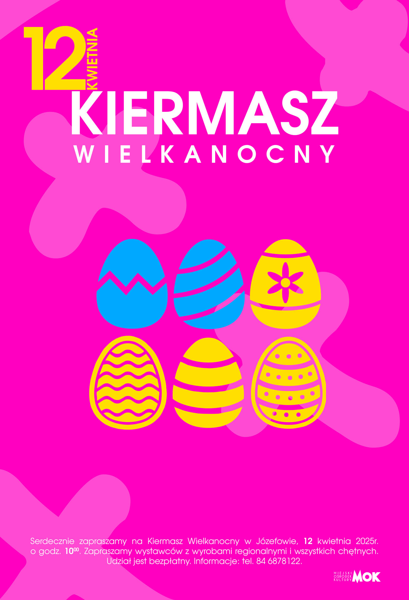2025 04 12 Jozefow Kiermasz Wielkanocny