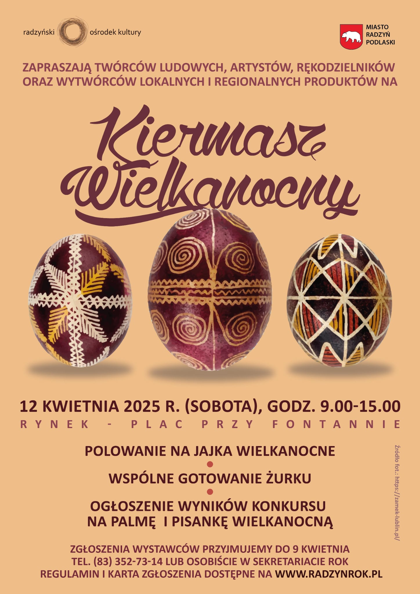 2025 04 12 Radzyn Podlaski Kiermasz Wielkanocny