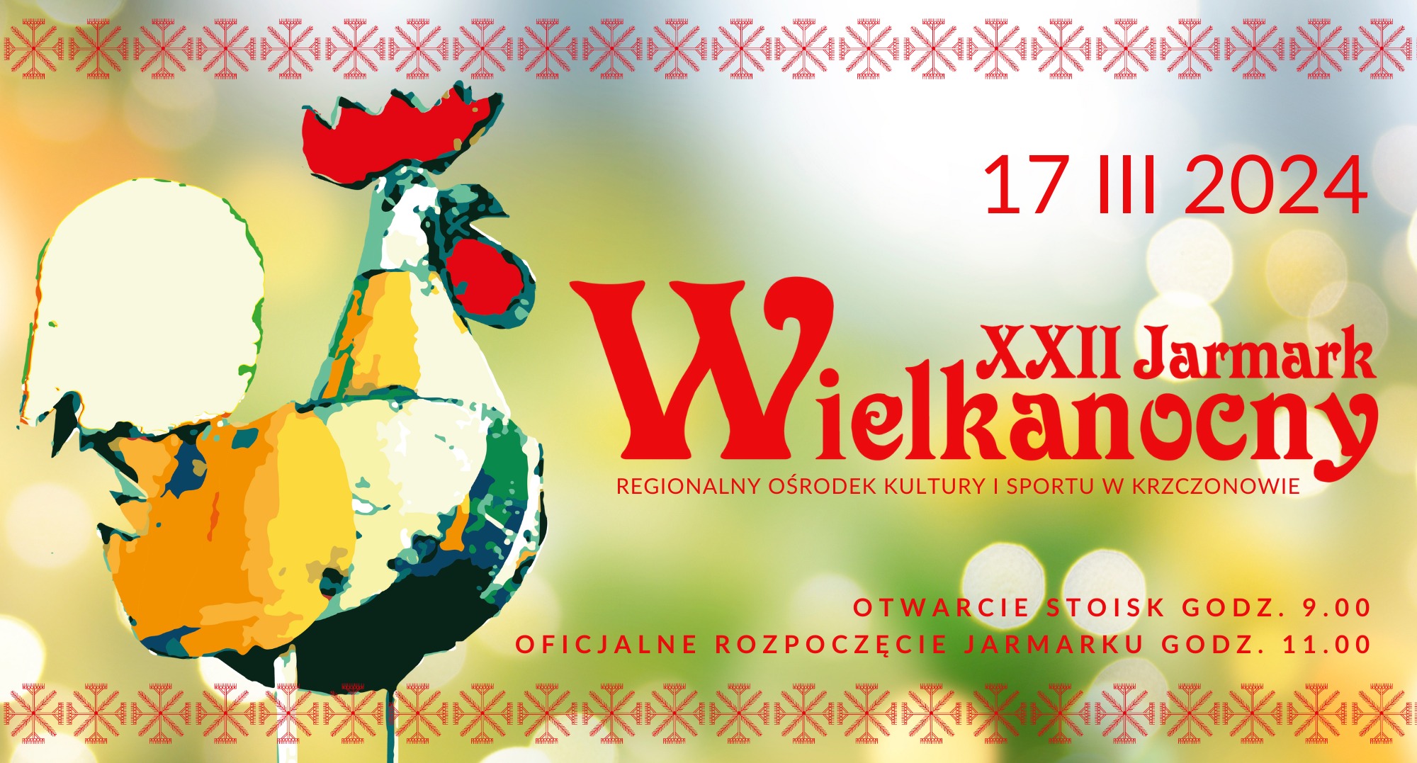 2024 03 16 XXII Jarmark Wielkanocny Krzczonow