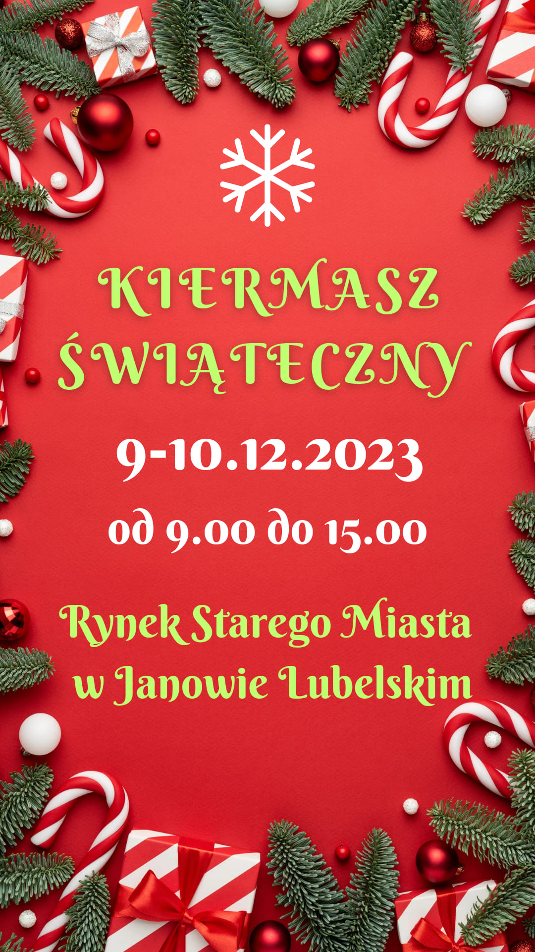 2023 12 10 09 Kiermasz Janow Lubelski