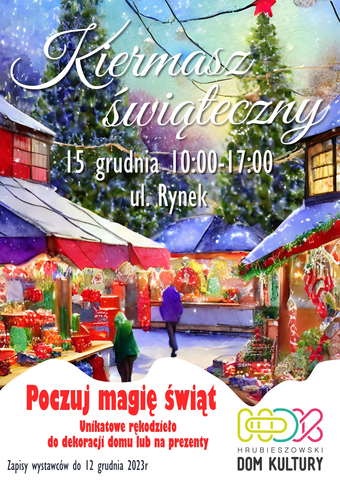2023 12 15 Jarmark Swiateczny Hrubieszow